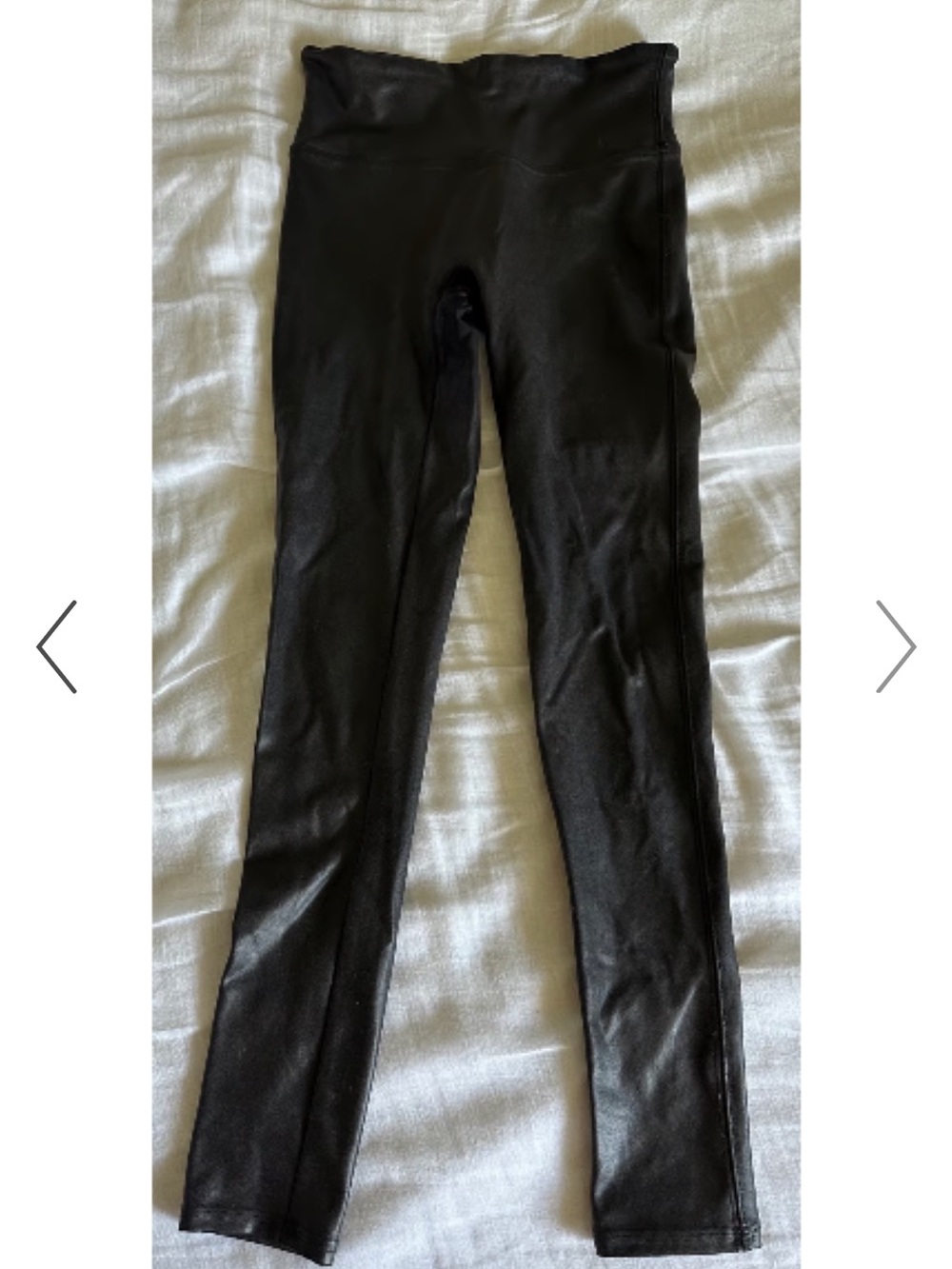 Lululemon High-Waisted Black Leggings, 6
